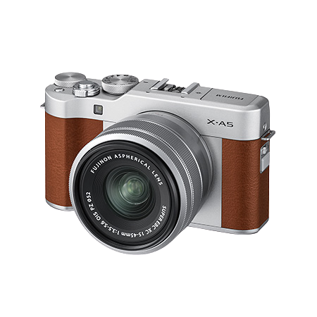 【借りホーダイ】FUJIFILM フジフィルム ミラーレス一眼カメラ X-A5 レンズキット 軽量ボディ レトロ 4K動画機能 Bluetooth