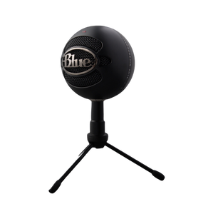 斜め右から見たLogicool Blue Snowball iCE BM200BK