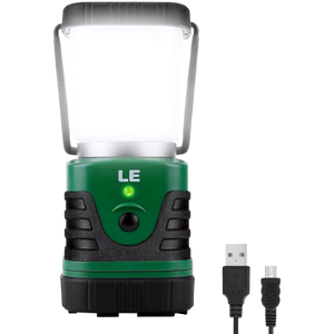 正面から見たLightning EVER ライトニングエバー LEDランタン 超高輝度1000ルーメン USB充電式