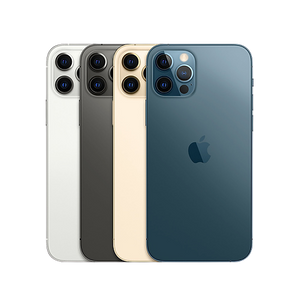 四色並べて裏面を写したiPhone12 Pro