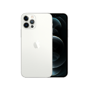 おもて面と裏面を写したiPhone12 Proのシルバー