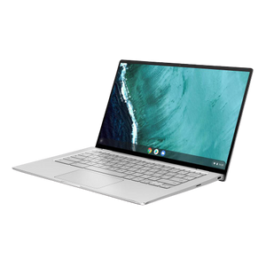 左斜め前から見たChromebook Flip C434TA