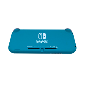 裏面の全体を写したSwitchLiteのターコイズ