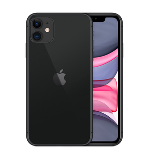 背面と表から見た  AppleJapan iPhone11 ブラック